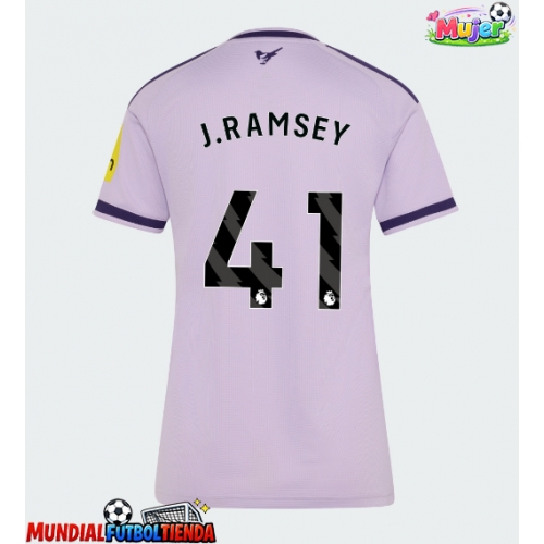Camiseta Newcastle United Jacob Ramsey #41 Tercera Equipación Replica 2026-27 para mujer mangas cortas